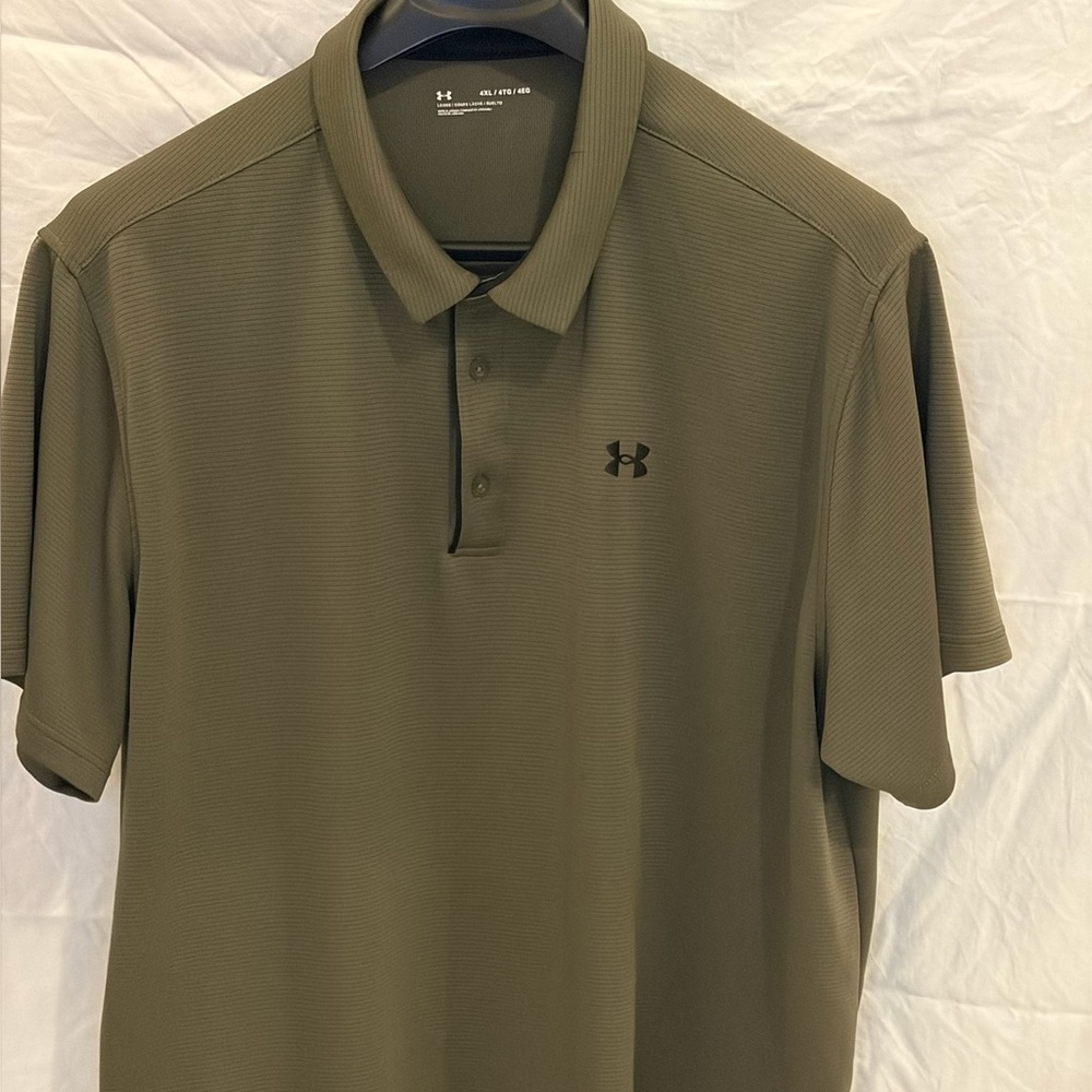 Under Armour Men's Green Polo Shirt